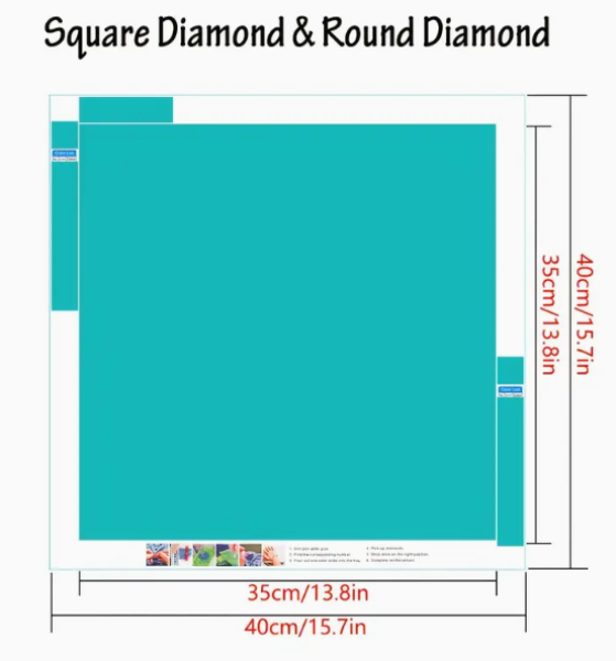 Diamond Painting Drei Engel